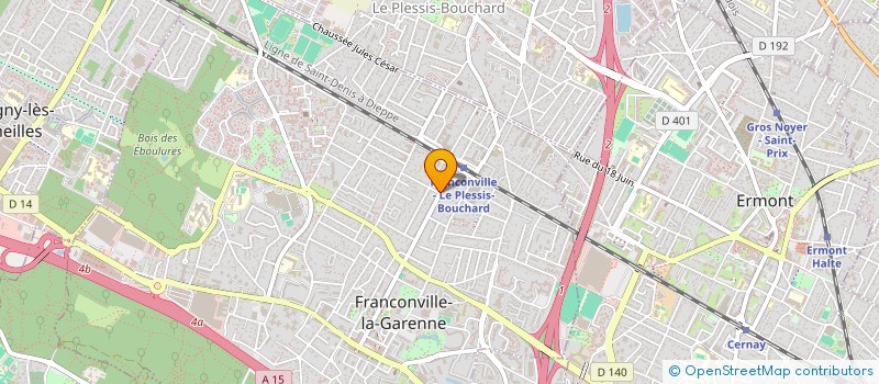 localisation de l'entreprise MADAME SABINE GRAFF  FRANCONVILLE