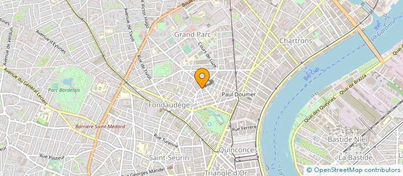 localisation de l'entreprise MADAME SABINE GRENET à BORDEAUX