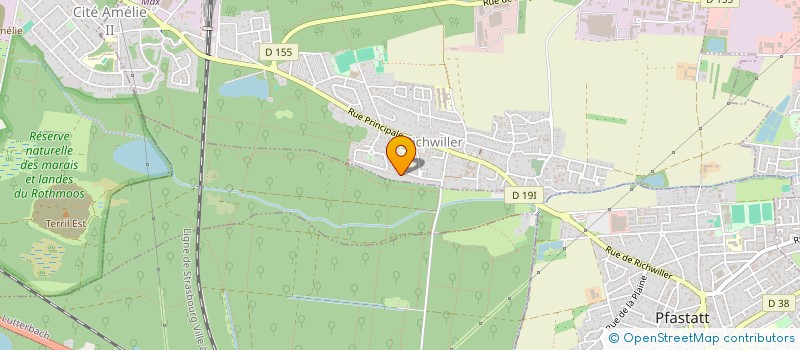 localisation de l'entreprise MADAME SABINE GROSSHAENNY  RICHWILLER