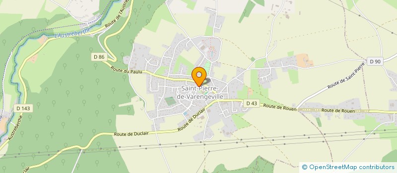 localisation de l'entreprise MADAME SABINE GRUEL  SAINT-PIERRE-DE-VARENGEVILLE