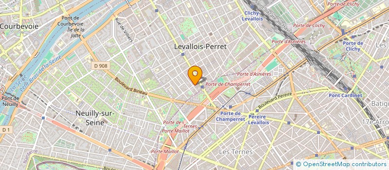 localisation de l'entreprise MADAME SABINE GUEDDOU à LEVALLOIS-PERRET