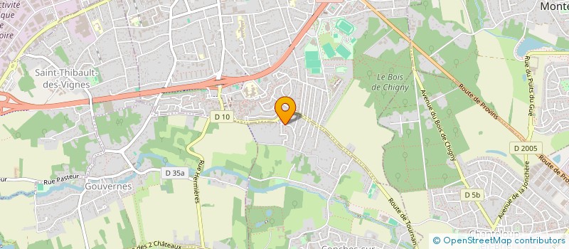 localisation de l'entreprise MADAME SABINE GUILLAUME  CONCHES-SUR-GONDOIRE