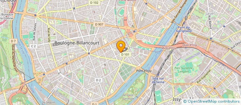 localisation de l'entreprise MADAME SABINE GUIRAUD à BOULOGNE-BILLANCOURT