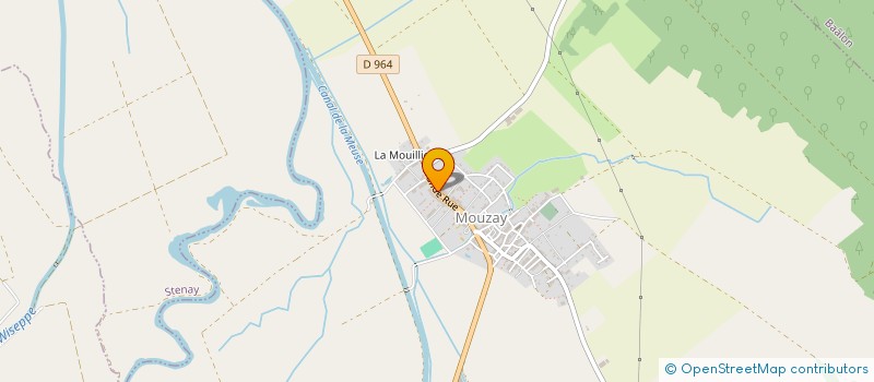 localisation de l'entreprise MADAME SABINE HABLOT à POUILLY-SUR-MEUSE
