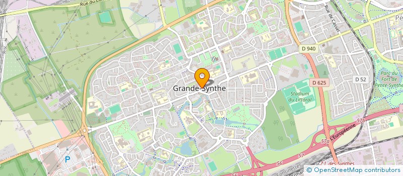 localisation de l'entreprise MADAME SABINE HAVEGEER à GRANDE-SYNTHE