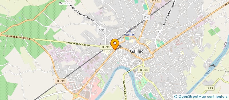 localisation de l'entreprise MADAME SABINE HEIM à GAILLAC