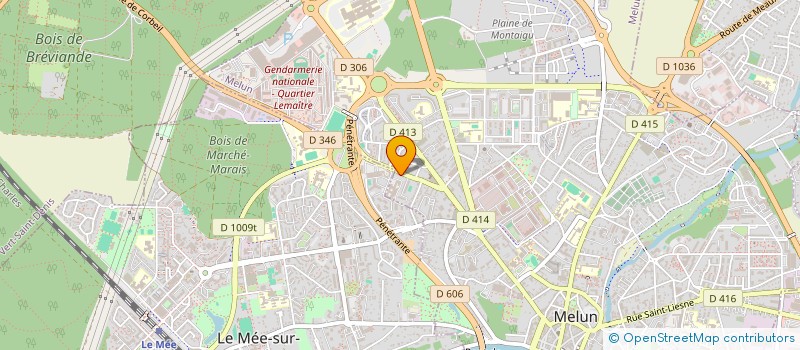 localisation de l'entreprise MADAME SABINE HELBECQUE à MELUN