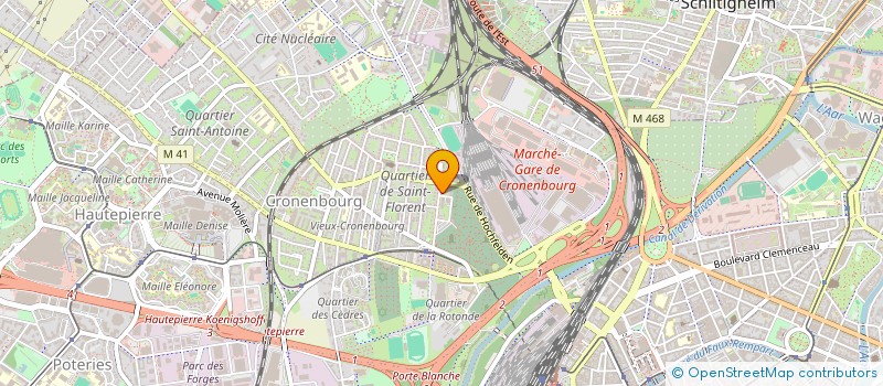 localisation de l'entreprise MADAME SABINE HELMLINGER à STRASBOURG