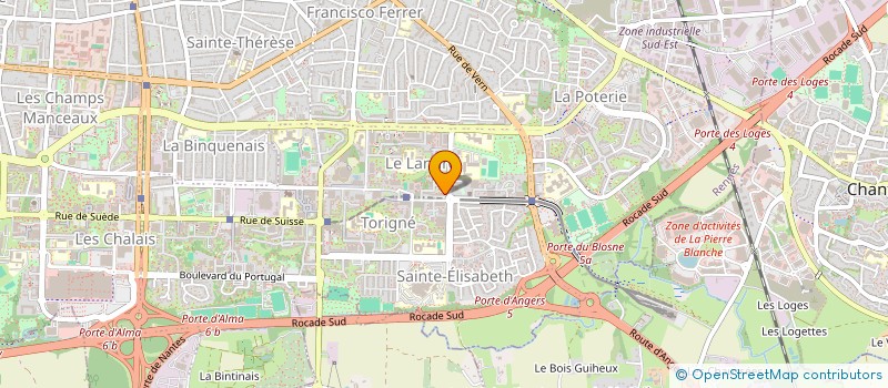 localisation de l'entreprise MADAME SABINE HELOT  RENNES