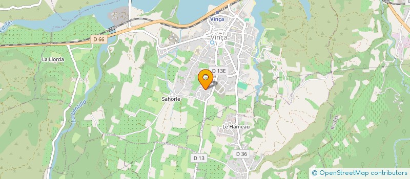 localisation de l'entreprise MADAME SABINE HENRY  VINCA