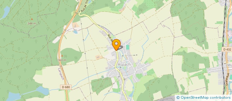 localisation de l'entreprise MADAME SABINE HOSTETTER  ASPACH