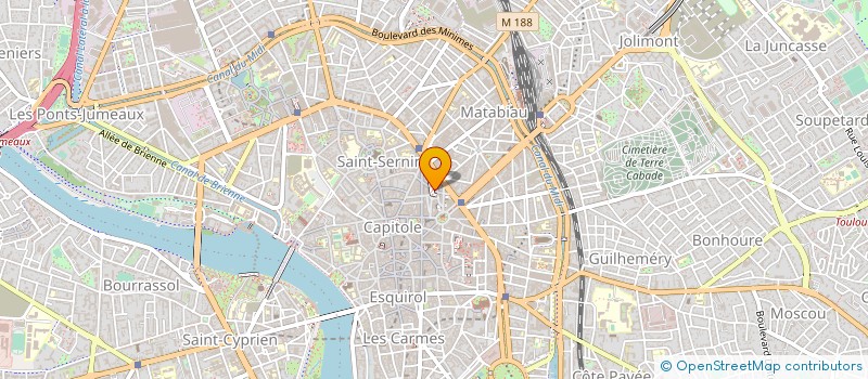 localisation de l'entreprise MADAME SABINE INTILE à TOULOUSE