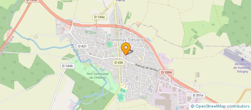 localisation de l'entreprise MADAME SABINE JOSEPH  FONTENAY-TRESIGNY