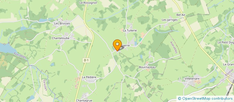 localisation de l'entreprise MADAME SABINE KAMPHUIS  AZERABLES
