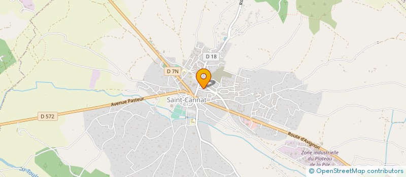 localisation de l'entreprise MADAME SABINE KNIERIM  SAINT-CANNAT