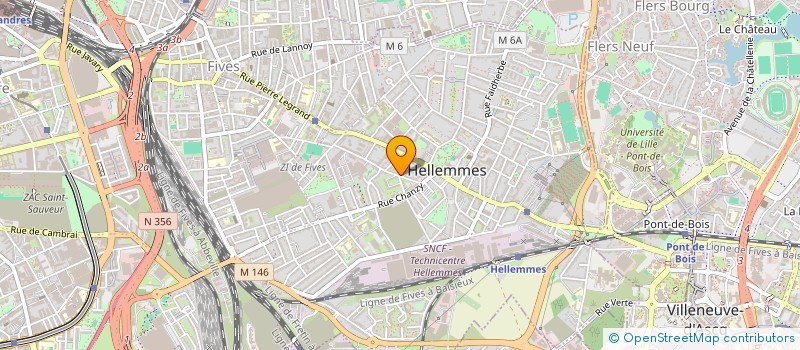 localisation de l'entreprise MADAME SABINE KREMER à LILLE