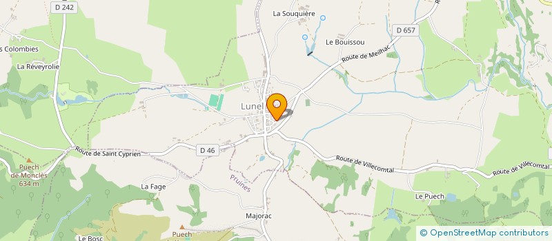 localisation de l'entreprise MADAME SABINE LAFOND à CONQUES-EN-ROUERGUE