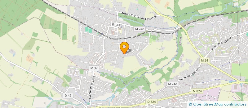 localisation de l'entreprise MADAME SABINE LAMBERT  BRAX