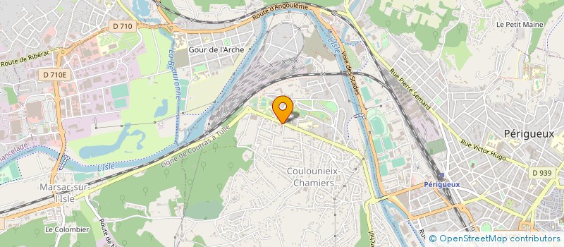 localisation de l'entreprise MADAME SABINE LAMSTAES à COULOUNIEIX-CHAMIERS