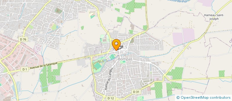 localisation de l'entreprise MADAME SABINE LANDAIS  BOMPAS