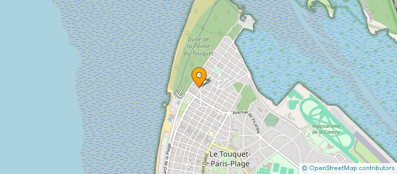 localisation de l'entreprise MADAME SABINE LANFANT à LE TOUQUET-PARIS-PLAGE