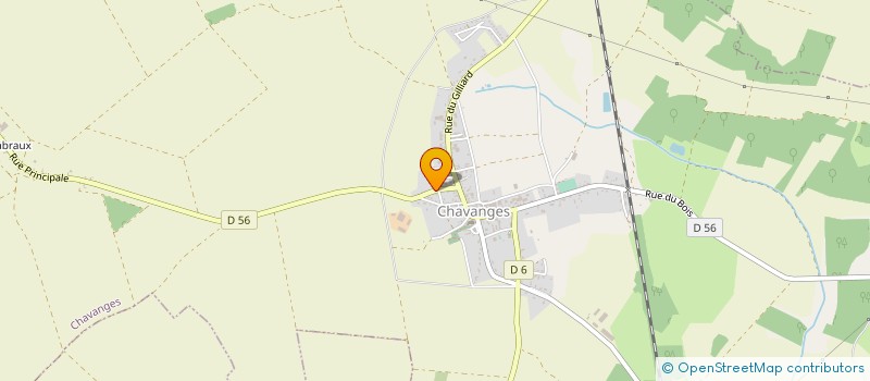 localisation de l'entreprise MADAME SABINE LARCHEZ  CHAVANGES