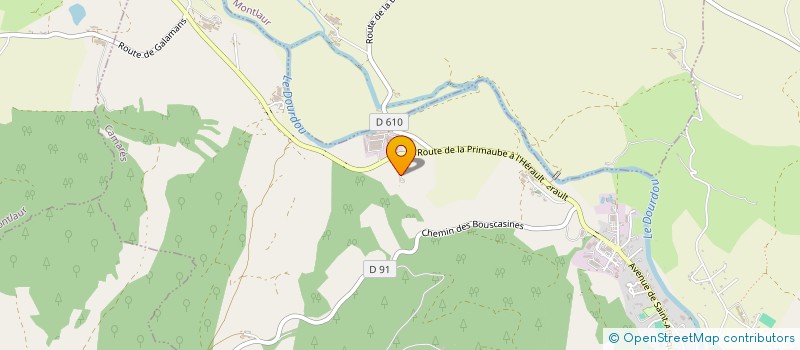 localisation de l'entreprise MADAME SABINE LASSERRE  CAMARES