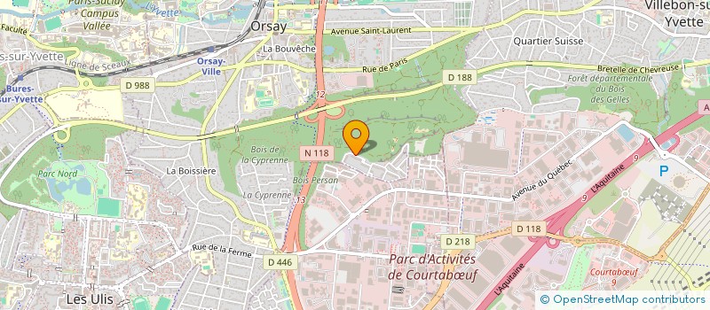 localisation de l'entreprise MADAME SABINE LAVOCAT DUBUIS à ORSAY