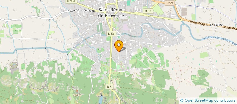 localisation de l'entreprise MADAME SABINE LECACHEY-JAROSZ  SAINT-REMY-DE-PROVENCE