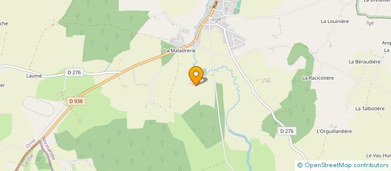 localisation de l'entreprise MADAME SABINE LECHENE à VAL-AU-PERCHE