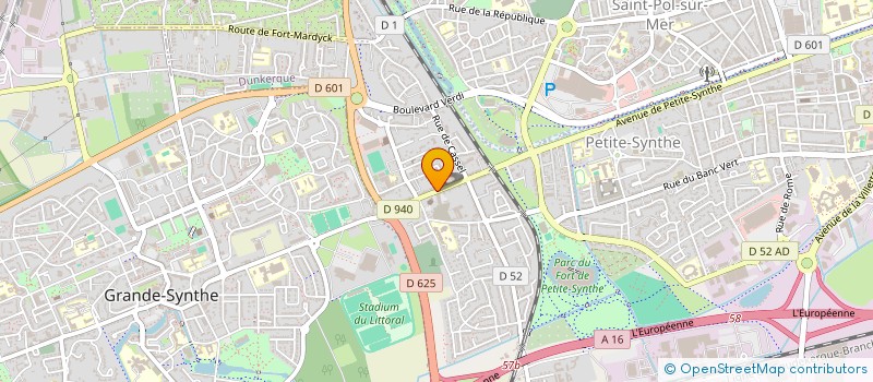 localisation de l'entreprise MADAME SABINE LECOMTE  DUNKERQUE