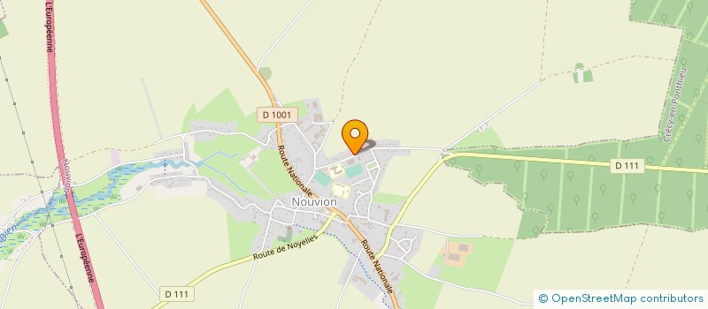 localisation de l'entreprise MADAME SABINE LEDUC  NOUVION