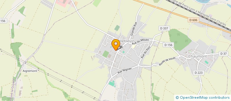 localisation de l'entreprise MADAME SABINE LEGRAND à CHAMPIGNY