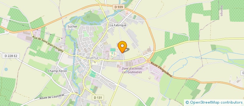 localisation de l'entreprise MADAME SABINE LEJEUNE  AUMAGNE