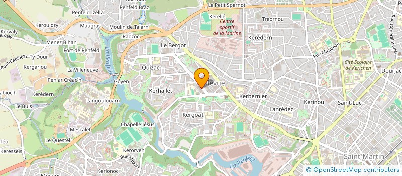localisation de l'entreprise MADAME SABINE LEMAITRE à BREST