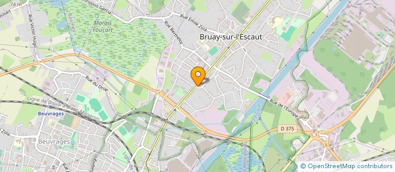 localisation de l'entreprise MADAME SABINE LEPEZ  RAISMES