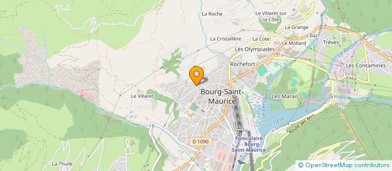 localisation de l'entreprise MADAME SABINE LEROUX à MONTVALEZAN