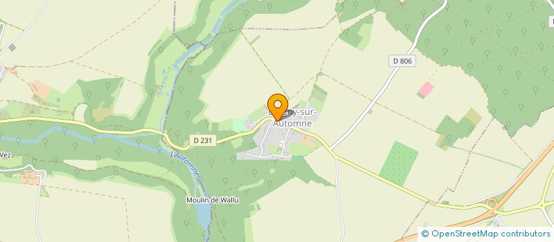 localisation de l'entreprise MADAME SABINE LERUS  LARGNY-SUR-AUTOMNE