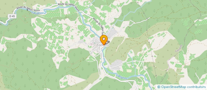 localisation de l'entreprise MADAME SABINE LESCHEVIN à CORRENS