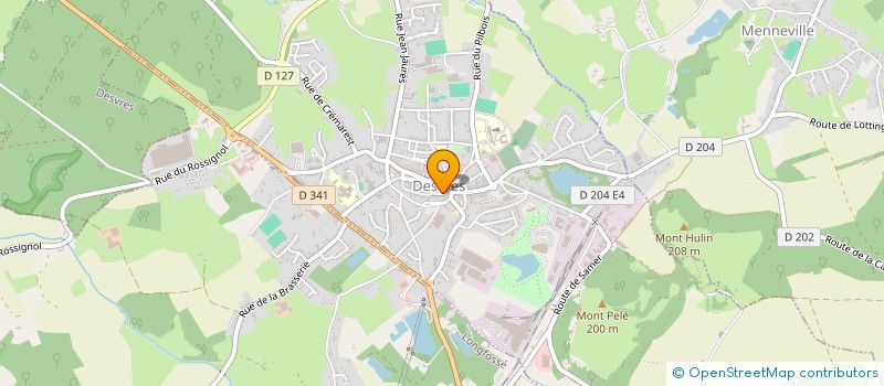 localisation de l'entreprise MADAME SABINE LEVEL  DESVRES