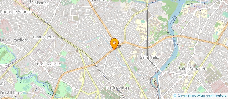 localisation de l'entreprise MADAME SABINE LIEURY à NANTES