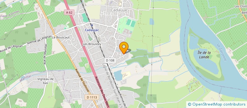 localisation de l'entreprise MADAME SABINE LINERES  VENDAYS-MONTALIVET