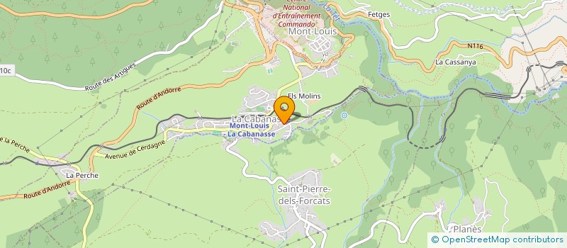 localisation de l'entreprise MADAME SABINE LOBE  LA CABANASSE