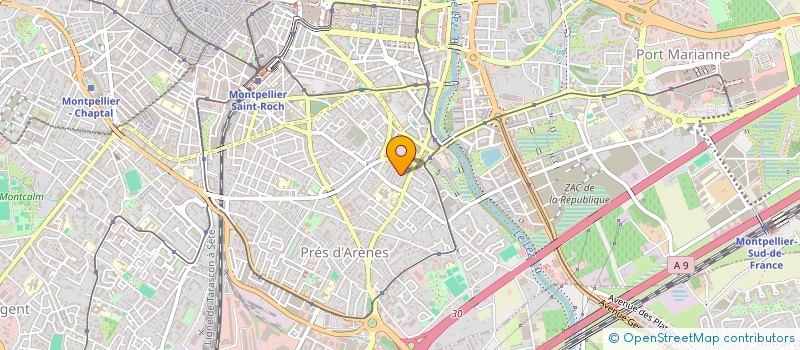 localisation de l'entreprise MADAME SABINE LOPEZ à MONTPELLIER