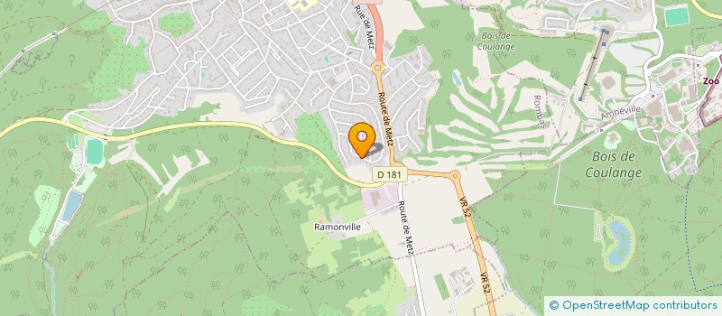 localisation de l'entreprise MADAME SABINE LUPI  ROMBAS