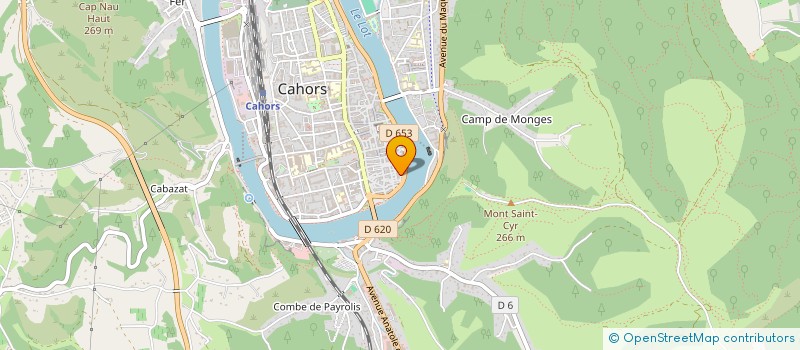 localisation de l'entreprise MADAME SABINE MAGGIANI à CAHORS