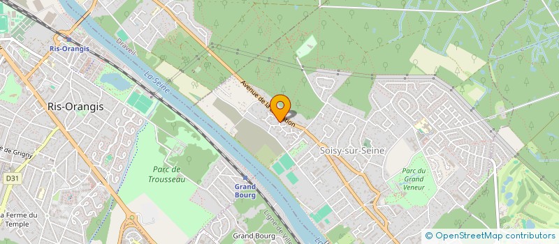 localisation de l'entreprise MADAME SABINE MAGISSON à SOISY-SUR-SEINE