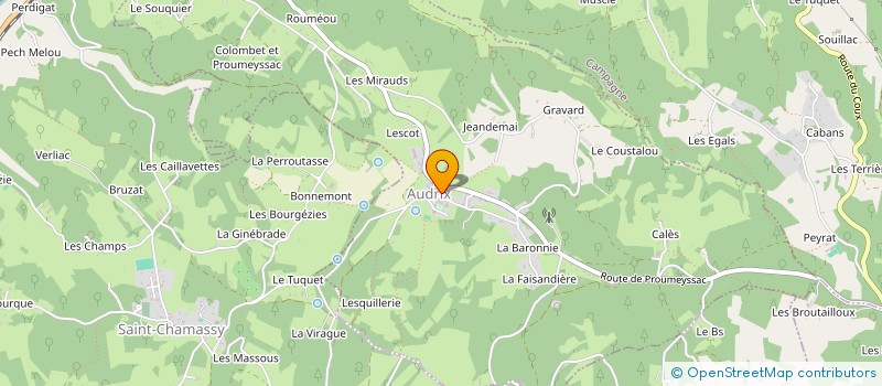 localisation de l'entreprise MADAME SABINE MAGNABOSCO  LES EYZIES