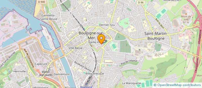 localisation de l'entreprise MADAME SABINE MANCIAUX à BOULOGNE-SUR-MER