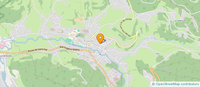 localisation de l'entreprise MADAME SABINE MARCHAL  FRAIZE